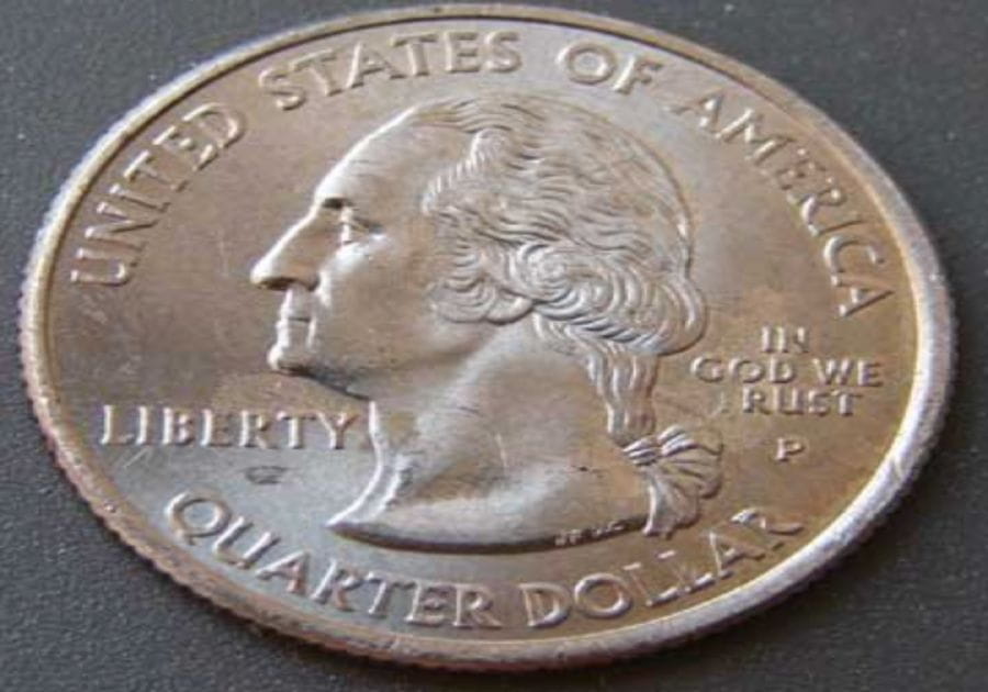 The “In God We Rust” Kansas Quarter From 2005