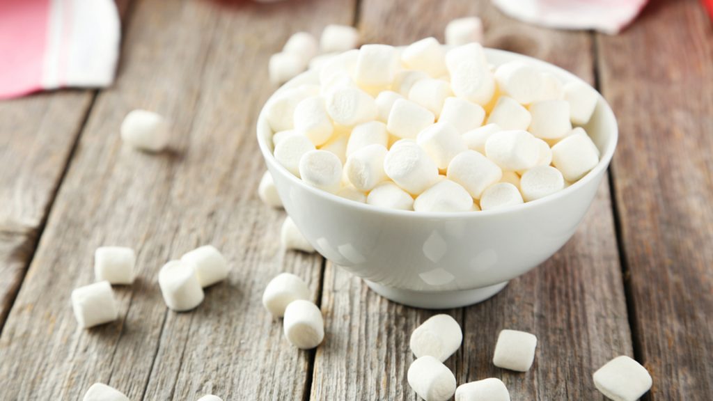 Marshmallows In Bowl