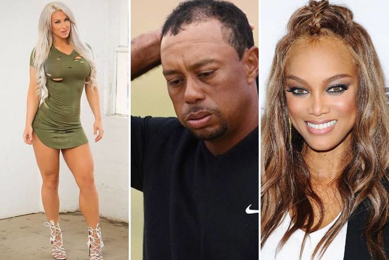 Then And Now The Women That Made Tiger Woods' Feet Swept Away