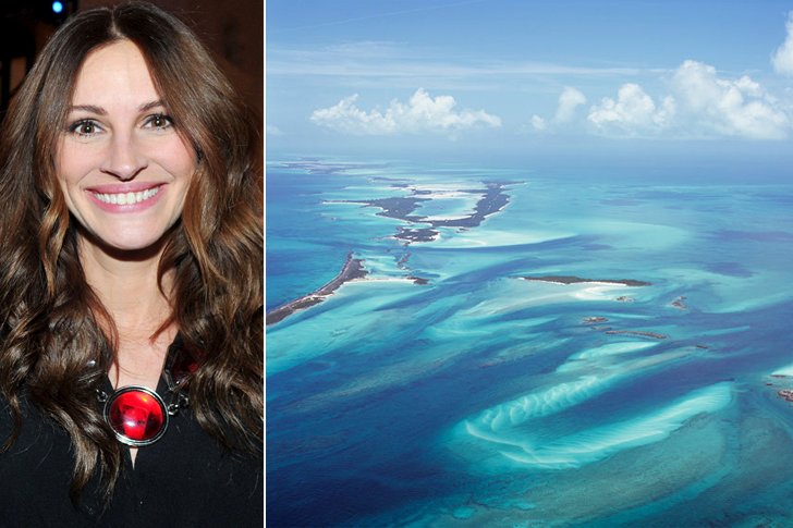 Julia Roberts – Bahamas, Amount Undisclosed