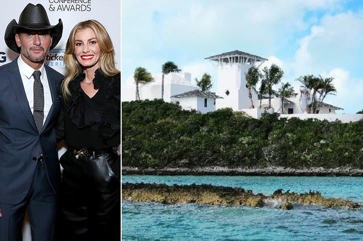 Tim McGraw & Faith Hill – Goat Cay, $1.2 Million