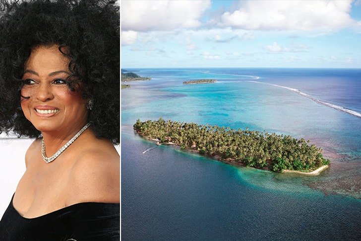 Diana Ross – Tahitian Island, Amount Undisclosed