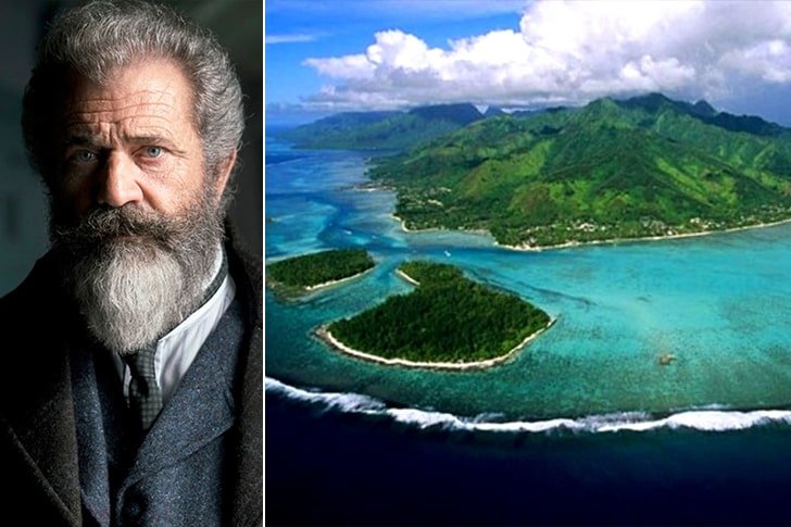 Mel Gibson – Mago Island, $15 Million