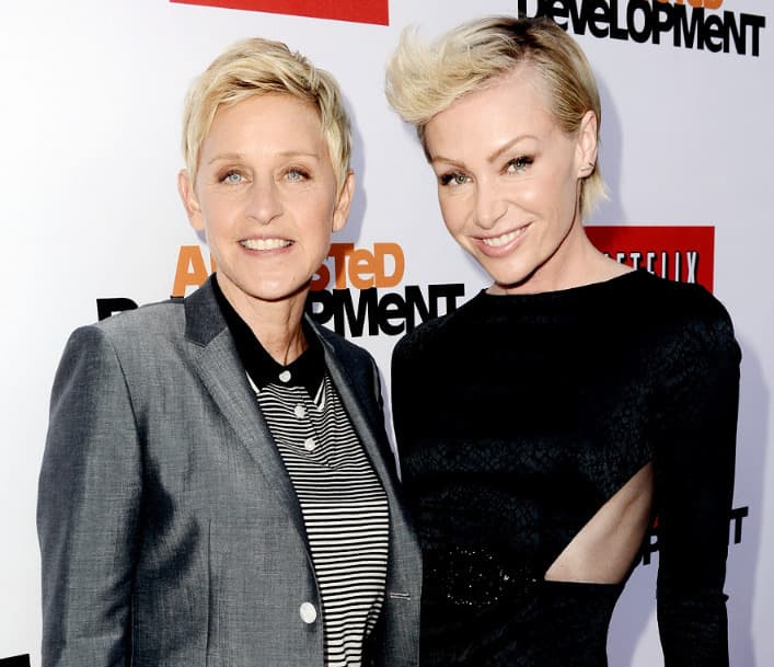 Ellen DeGeneres & Portia De Rossi