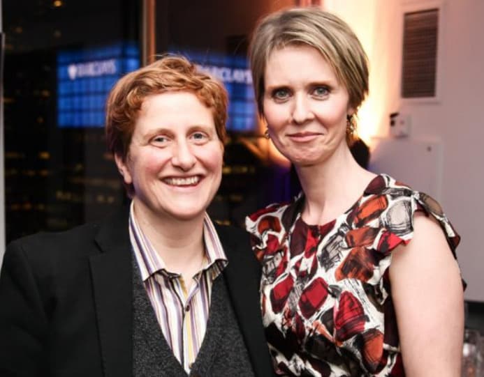 Cynthia Nixon & Christine Marinoni