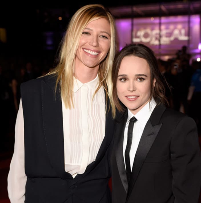 Ellen Page & Samantha Thomas