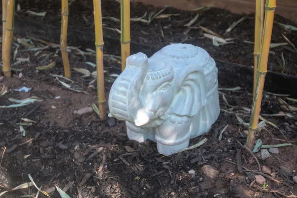 A Ceramic Elephant