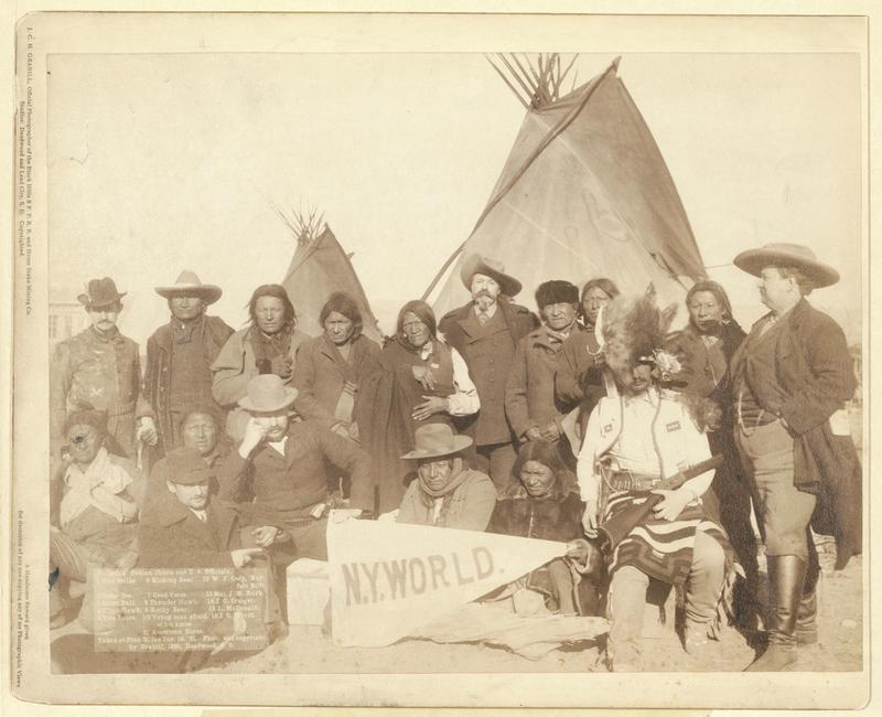 Native Chiefs And U.S. Officials, 1891