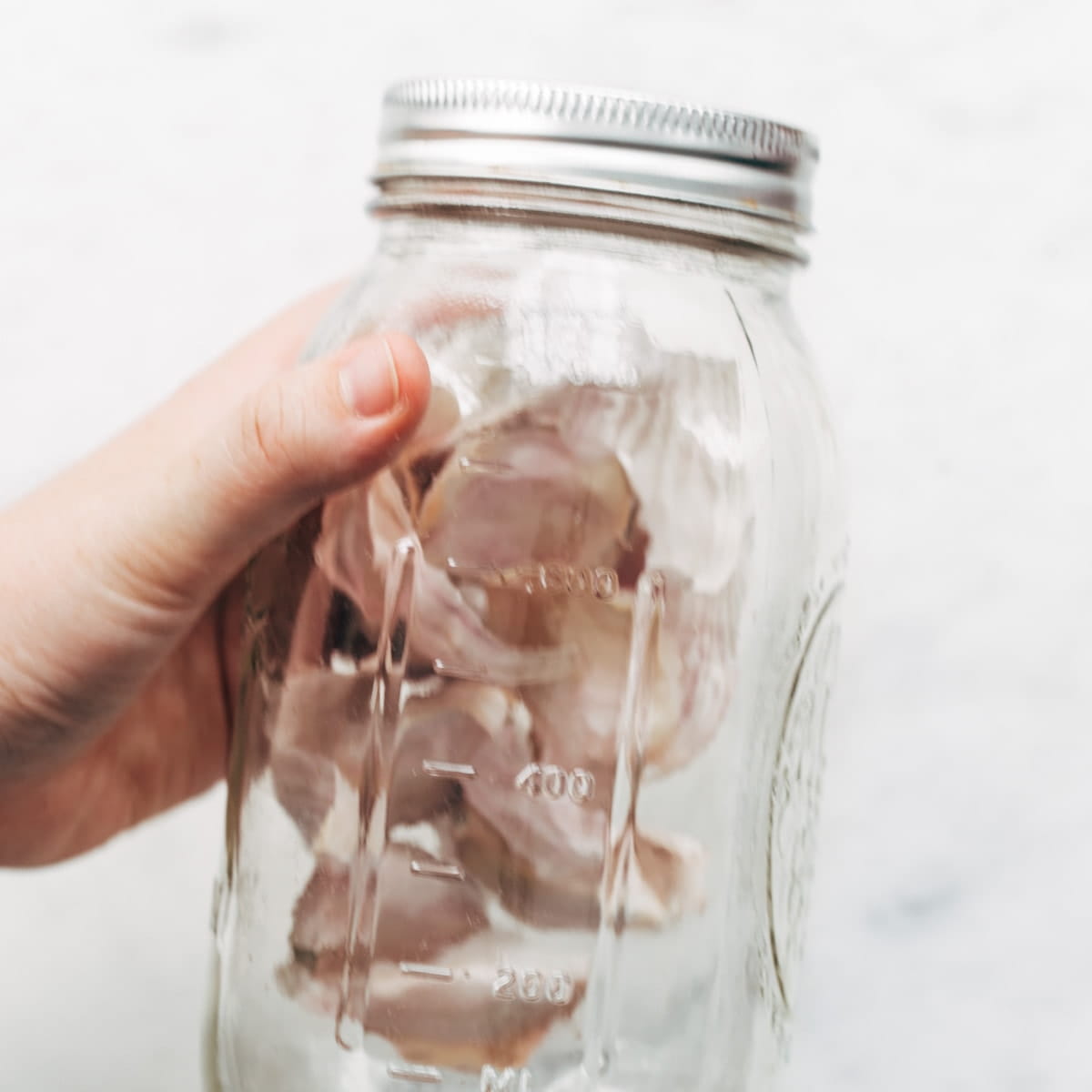 Peeling Garlic Cloves