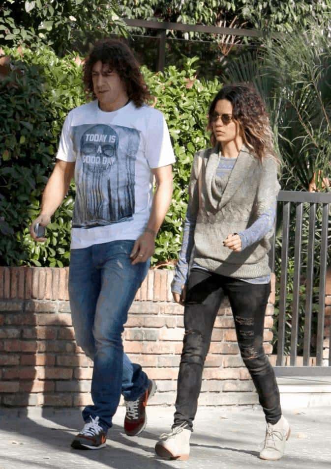 Carles Puyol Y Giselle Lacouture