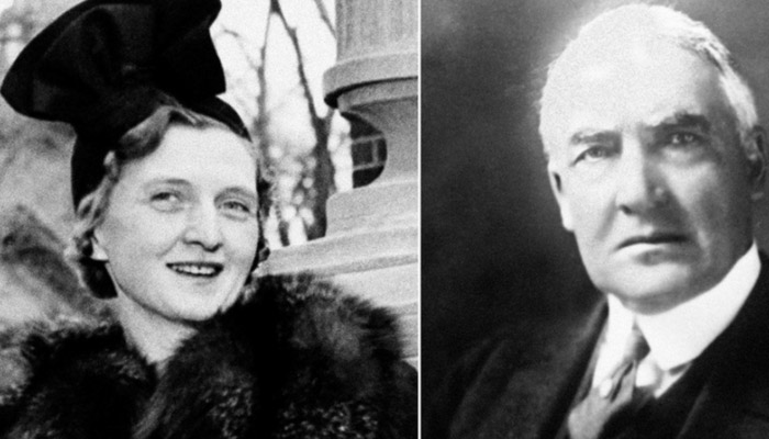 Warren G. Harding And Carrie Fulton Phillips