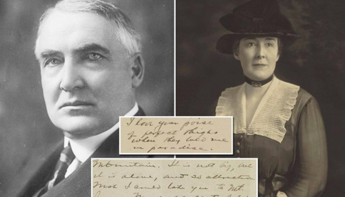 Warren G. Harding And Nan Britton