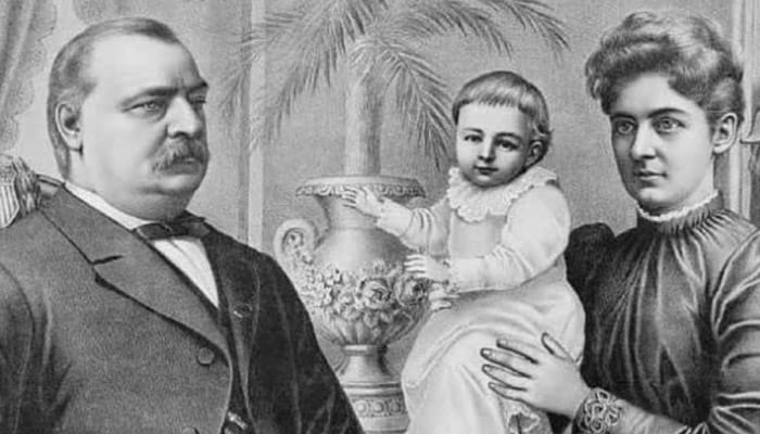 Grover Cleveland And Maria Crofts Halpin