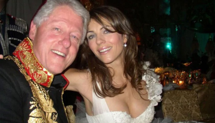 Bill Clinton And Elizabeth Hurley