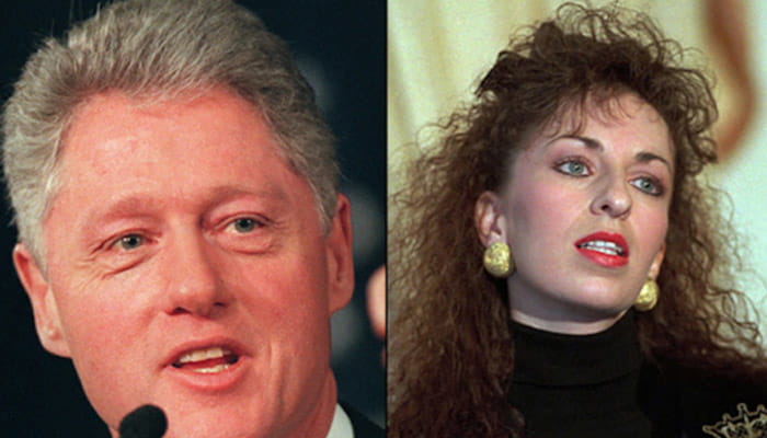 Bill Clinton And Paula Jones