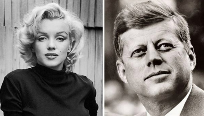 John F. Kennedy And Marilyn Monroe