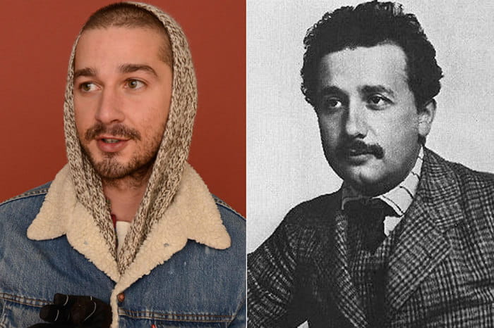 Albert Einstein And Shia LaBeouf