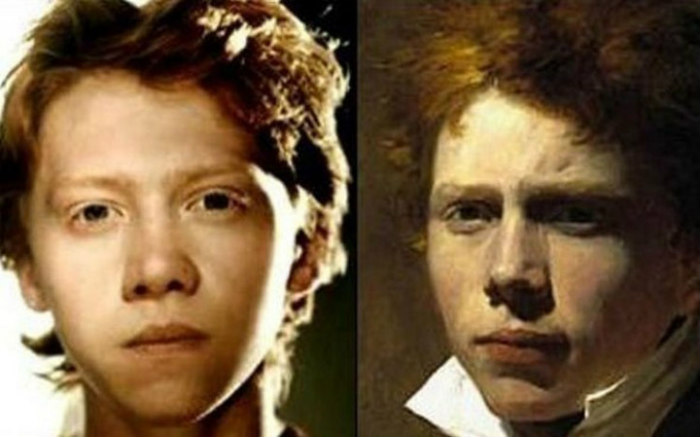 Rupert Grint And Sir David Wilkie