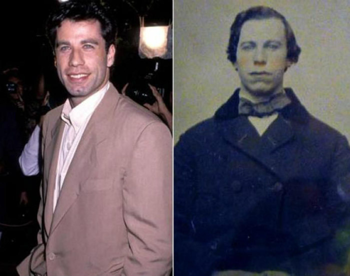 John Travolta And Unknown Man