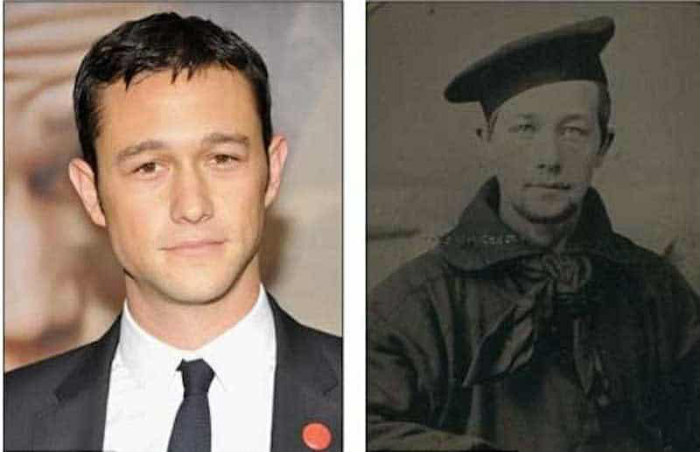 Joseph Gordon Levitt And Unknown Man