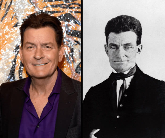 Charlie Sheen And John Brown