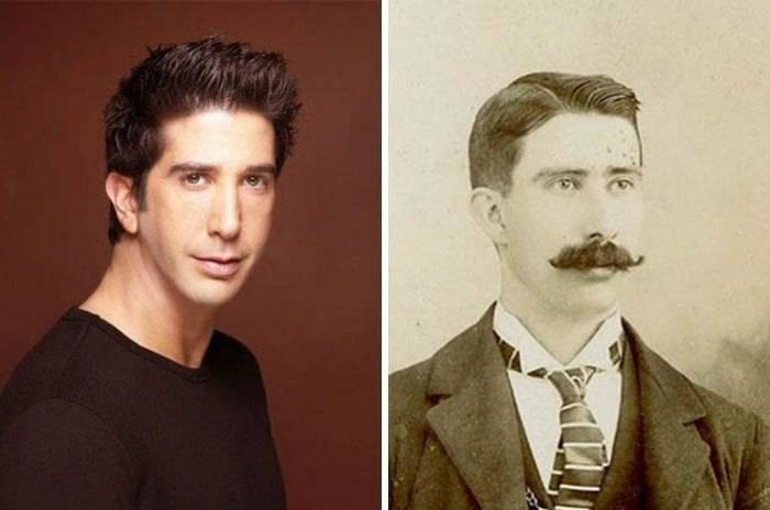 David Schwimmer And Unknown Man