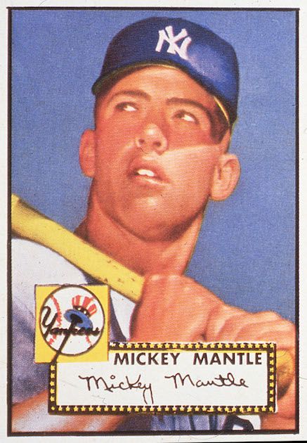 1952 Topps (Mickey Mantle)