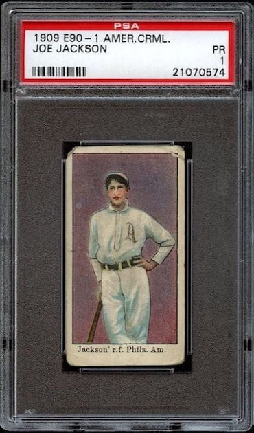 1909 American Caramel (Shoeless Joe Jackson)