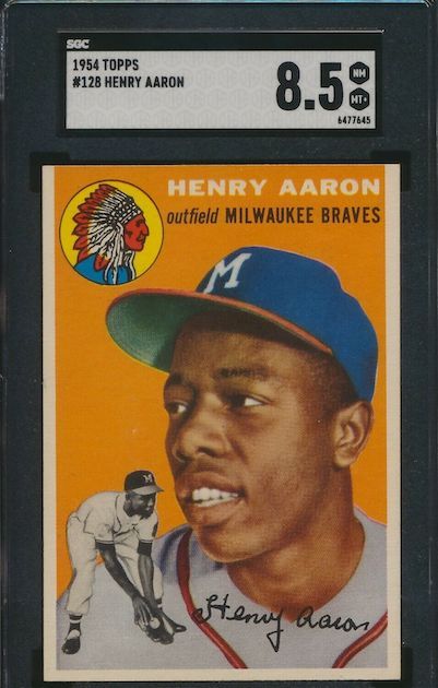 1954 Topps (Hank Aaron)