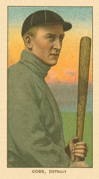 1909 T206 ‘Bat Off Shoulder’ (Ty Cobb)