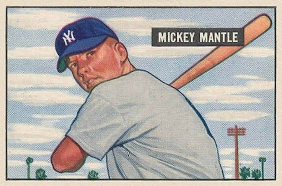 1951 Bowman (Mickey Mantle)