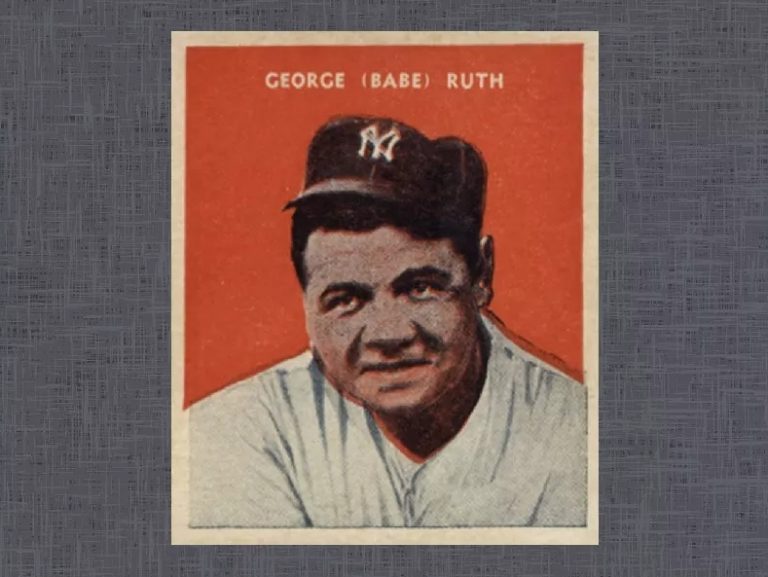 1932 U.S. Caramel (George ‘Babe’ Ruth)