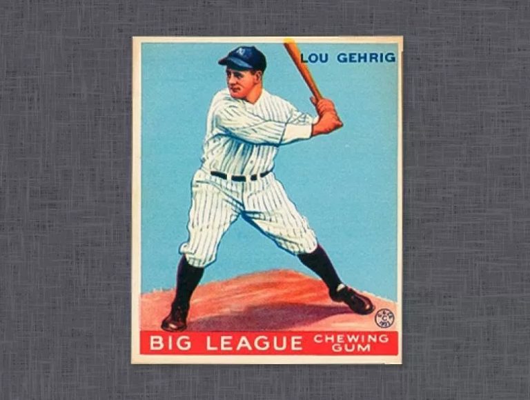 1933 Goudey (Lou Gehrig)