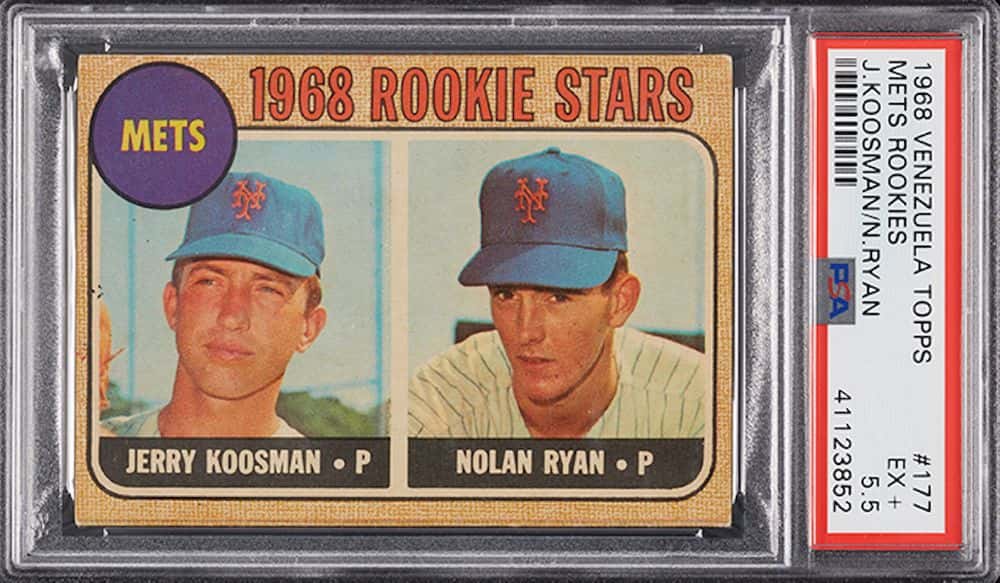 Nolan Ryan Jerry Koosman – 1968 Topps Rookie