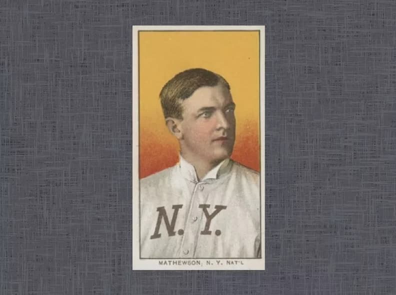 1909 T206 Christy Mathewson