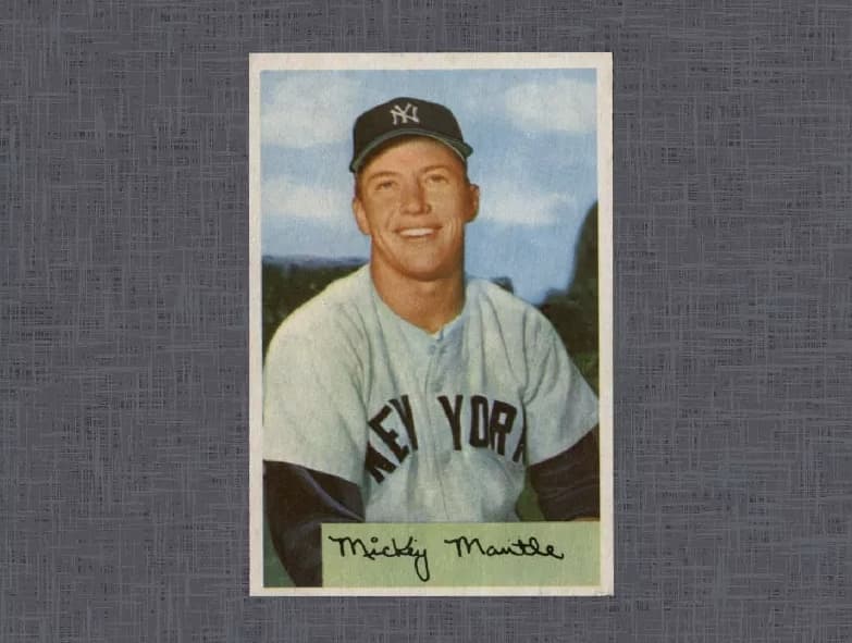 1954 Bowman Mickey Mantle