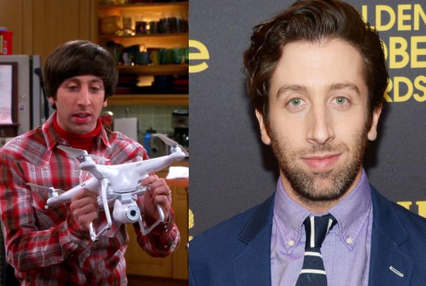 Simon Helberg Como Howard Wolowitz