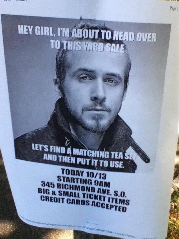 Join Ryan Gosling