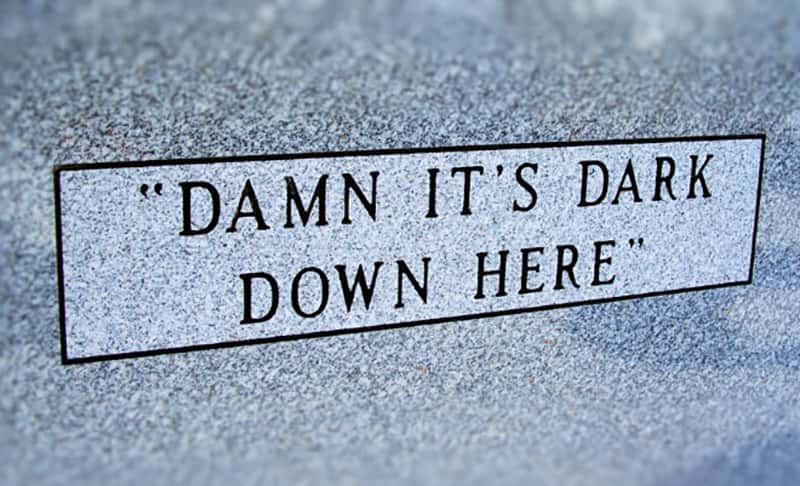 A Message From The Grave