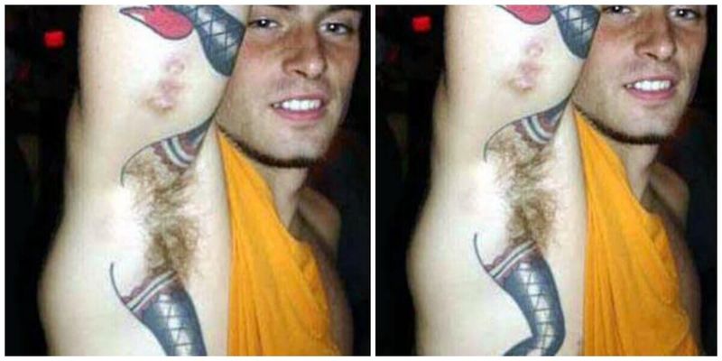 No More Armpit Tattoos… Please