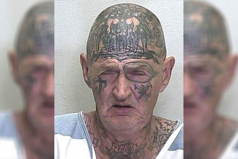 Creepy Tattooed Grampa