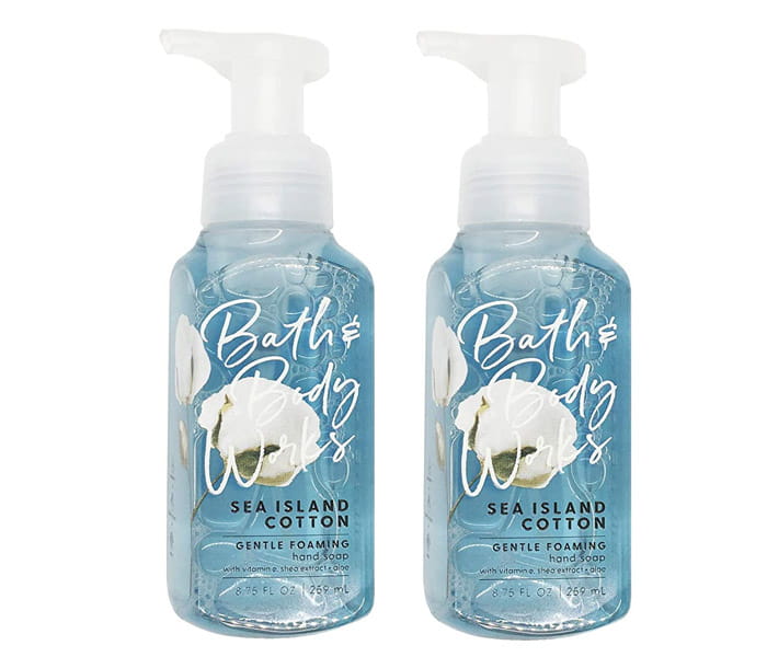 Bath & Body Works Sea Island Cotton Anti Bacterial Moisturizing Liquid Hand Soap