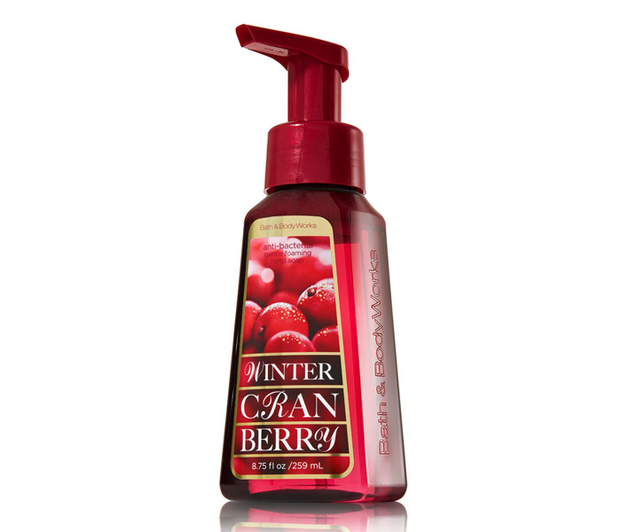 Bath & Body Works Winter Cranberry Antibacterial Gentle Foaming Hand Soap