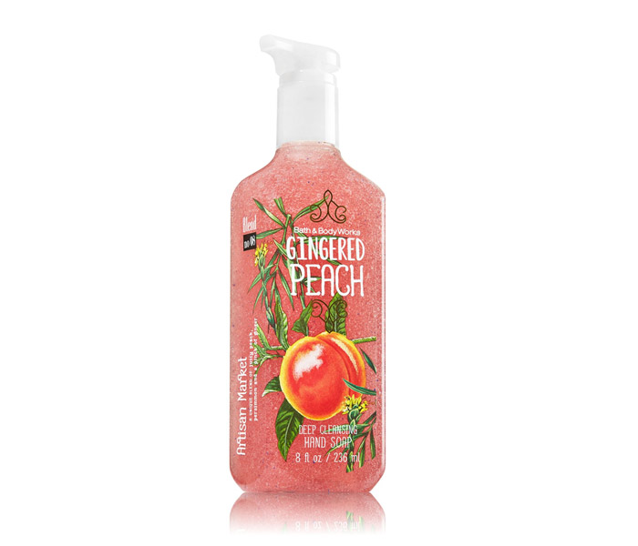 Bath & Body Works Gingered Peach Deep Cleansing Hand Soap