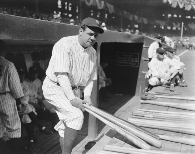 Babe Ruth (Major Leagues: 1914-1935)