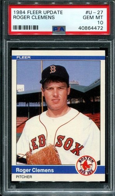 Roger Clemens – 1984 Fleer Update