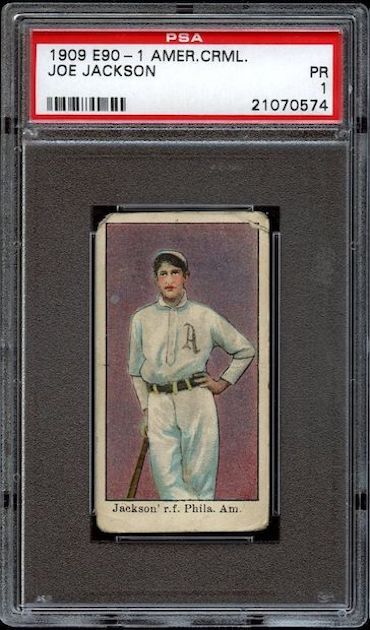 Shoeless Joe Jackson – 1909 American Caramel