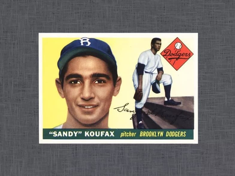 1955 Topps Sandy Koufax