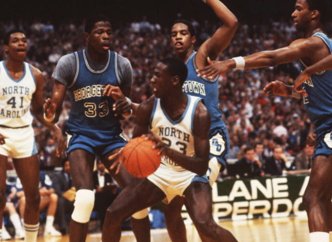 Michael Jordan (North Carolina, 1981-1984)