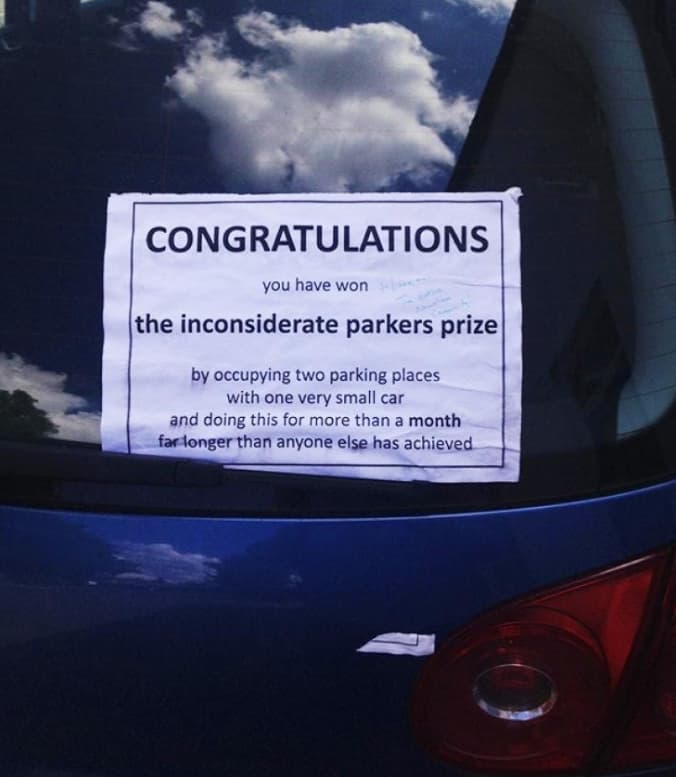 The Inconsiderate Parker’s Prize